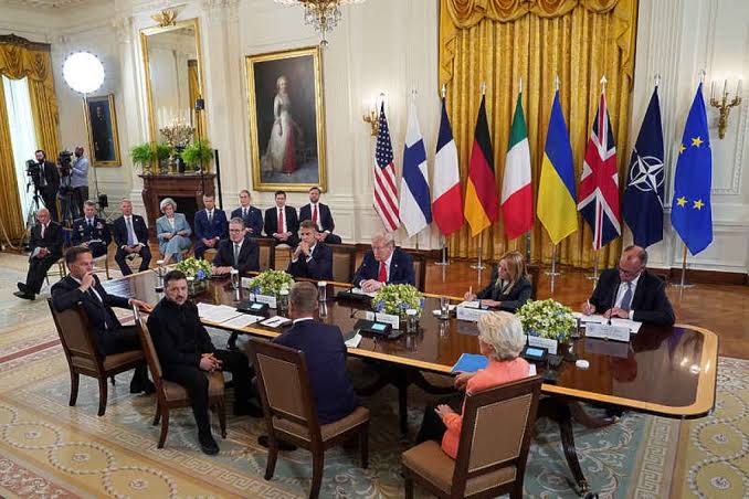 Trump meeting with Zelensky