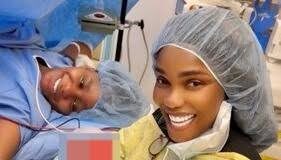 Priscilla Ojo, Juma Jux welcome first child Juma Jux