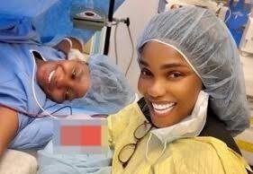 Priscilla Ojo, Juma Jux welcome first child Juma Jux