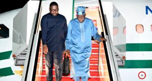 Tinubu returns to Abuja after 10-day visit to Lagos Tinubu