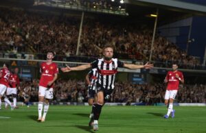 Fourth division club Grimsby knock Man United out of Carabao Cup