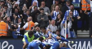 EPL: Brighton inflict another defeat on Man City Brighton