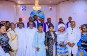 Jonathan, Diri, Oyebanji, others attend Olubolade’s burial in Lagos Olubolade