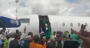 D’Tigress arrive Abuja with Afrobasket trophy Tigress