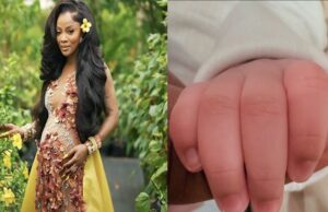 ‘I’m a mommy’: Toke Makinwa welcomes baby girl Makinwa