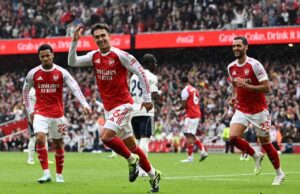 Zubimendi nets brace as Arsenal thrash Nottingham Forest at Emirates Zubimendi