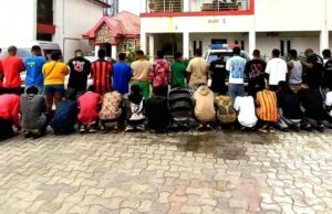 EFCC nabs 37 internet fraudsters, recovers fetish items EFCC