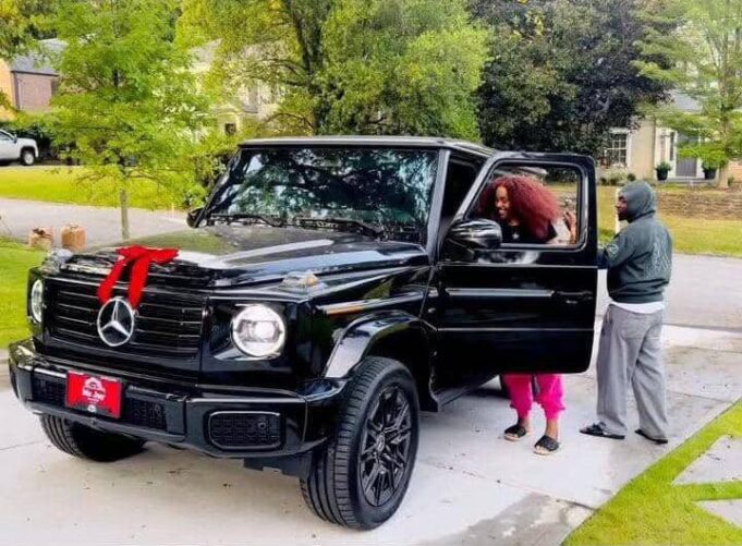 Davido Gifts Wife Chioma 2025 G-Wagon Davido