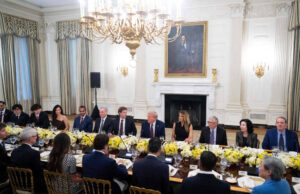 Elon Musk absent as Trump hosts tech leaders at White House dinner Dinner