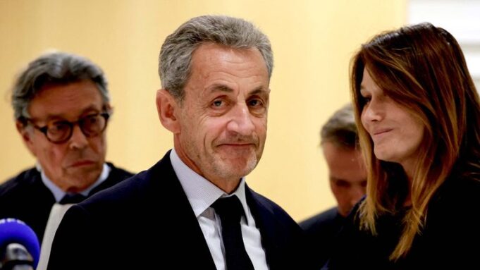 Ex-French president Nicolas Sarkozy Sarkozy