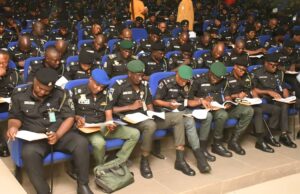 507 senior police officers write promotion examination