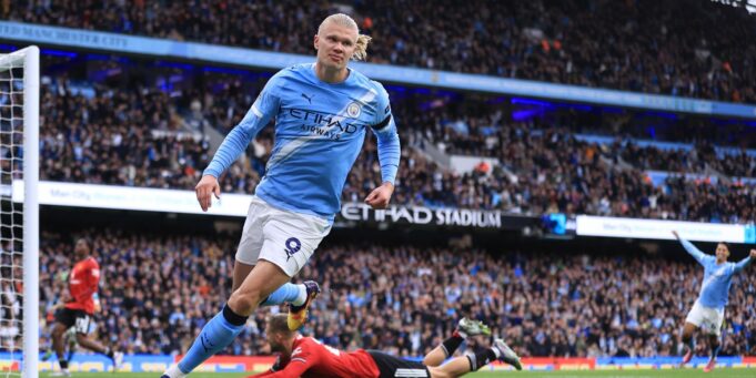 EPL: Haaland shines as Man City thrash United at Etihad Haaland