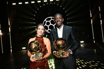 Ousmane Dembele, Aitana Bonmati win 2025 Ballon d’Or Dembele