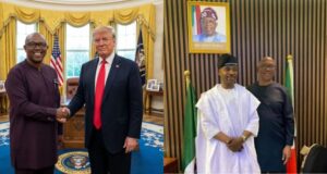 ‘They’re fake’: Obi debunks viral pictures with Trump, MC Oluomo Obi