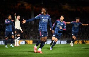 Eze nets first goal as Arsenal join Man City in Carabao Cup last 16 Eze