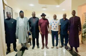 Jonathan visits David Mark after ADC caucus meeting Jonathan
