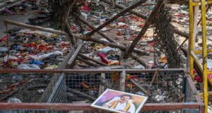 Indian actor-politician’s aides charged as 40 die in rally stampede Politician