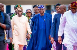 Tinubu on working visit to Lagos Tinubu
