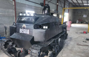 Katsina engineer builds indigenous armoured personnel carrier
