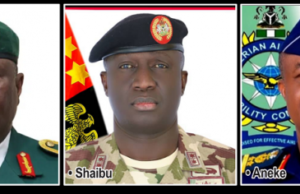Meet Tinubu’s newly appointed service chiefs