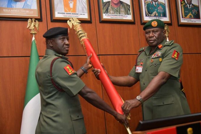 Shaibu assumes office as COAS Shaibu