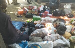Troops arrest Boko Haram logistics suppliers, seize food items in Borno