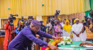Oyebanji presents N415bn 2026 budget proposal to Ekiti lawmakers Oyebanji