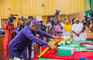 Oyebanji presents N415bn 2026 budget proposal to Ekiti lawmakers Oyebanji