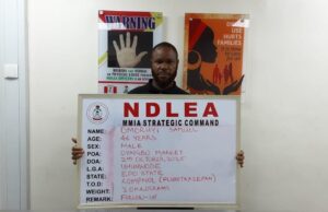 NDLEA intercepts Europe-bound drugs hidden in alcoholic drink sachets, black soap tablets NDLEA