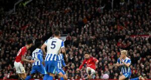 Cunha scores first goal as Man United thrash Brighton at Old Trafford Premier League, Cunha