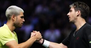 Britain’s Norrie stuns Alcaraz in Paris Masters opener Norrie