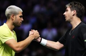 Britain’s Norrie stuns Alcaraz in Paris Masters opener Norrie