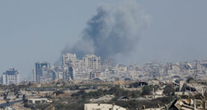 Israeli strikes kill 10 police officers, 16 others in Gaza Gaza, Trump