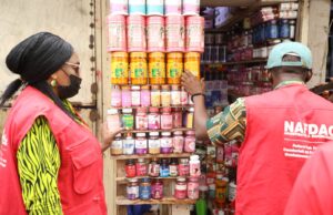NAFDAC seals Chinese supermarkets, cosmetics shops in Abuja