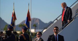 Israel-Hamas ceasefire: Trump arrives Egypt for summit on Gaza Trump