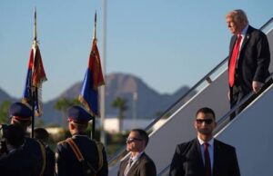 Israel-Hamas ceasefire: Trump arrives Egypt for summit on Gaza Trump