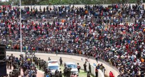 Many injured in stampede at Odinga’s burial Stampede