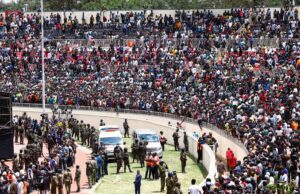 Many injured in stampede at Odinga’s burial Stampede
