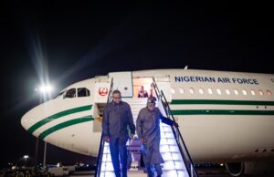 Tinubu returns from UK, to spend Sallah break in Lagos Lagos, Tinubu