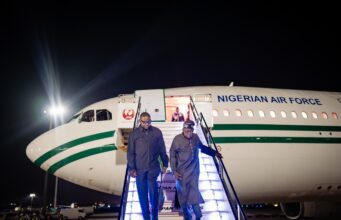 Tinubu returns from UK, to spend Sallah break in Lagos Tinubu