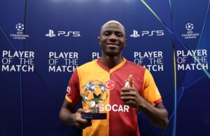 Osimhen shines as Galatasaray, Liverpool, Chelsea win in UCL Osimhen