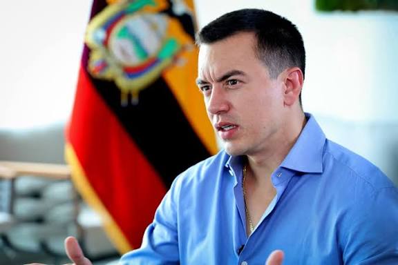 Ecuadoran President Daniel Noboa Ecuador
