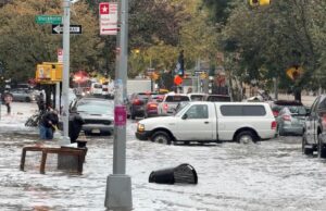 Heavy rains kill 2, disrupt flights in New York New York