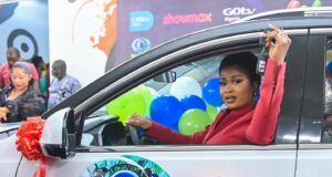 BBNaija: Imisi receives N80m cash prize, new SUV after victory Imisi