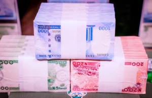 Naira dips slightly at official market, settles at N1,343.6