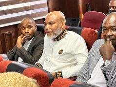 Court rejects Kanu’s motion seeking transfer from Sokoto prison Court, Kanu, Witnesses