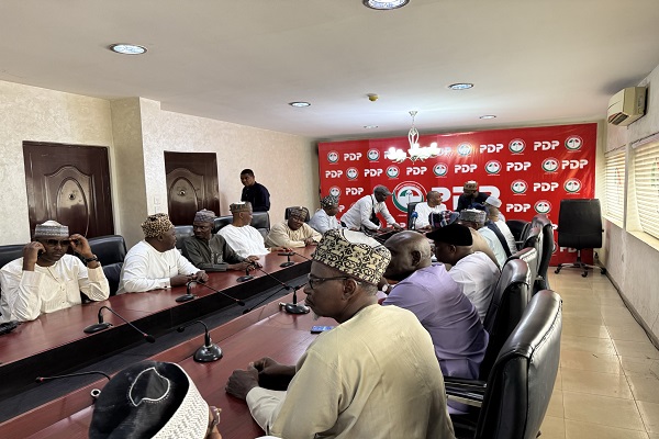 PDP state chairmen meeting Chairmen
