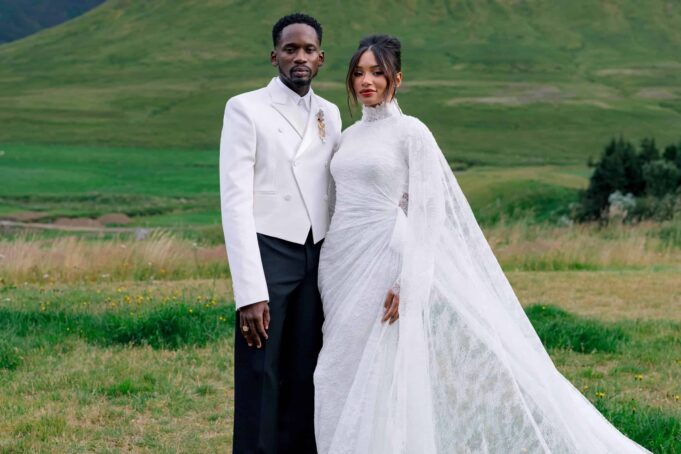 Temi Otedola and Mr Eazi Temi