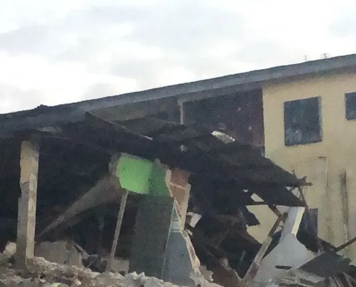 15 rescued, others trapped as two-storey building collapses in Lagos