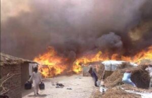 Fire guts 40 makeshift shelters in Mafa IDP camp
